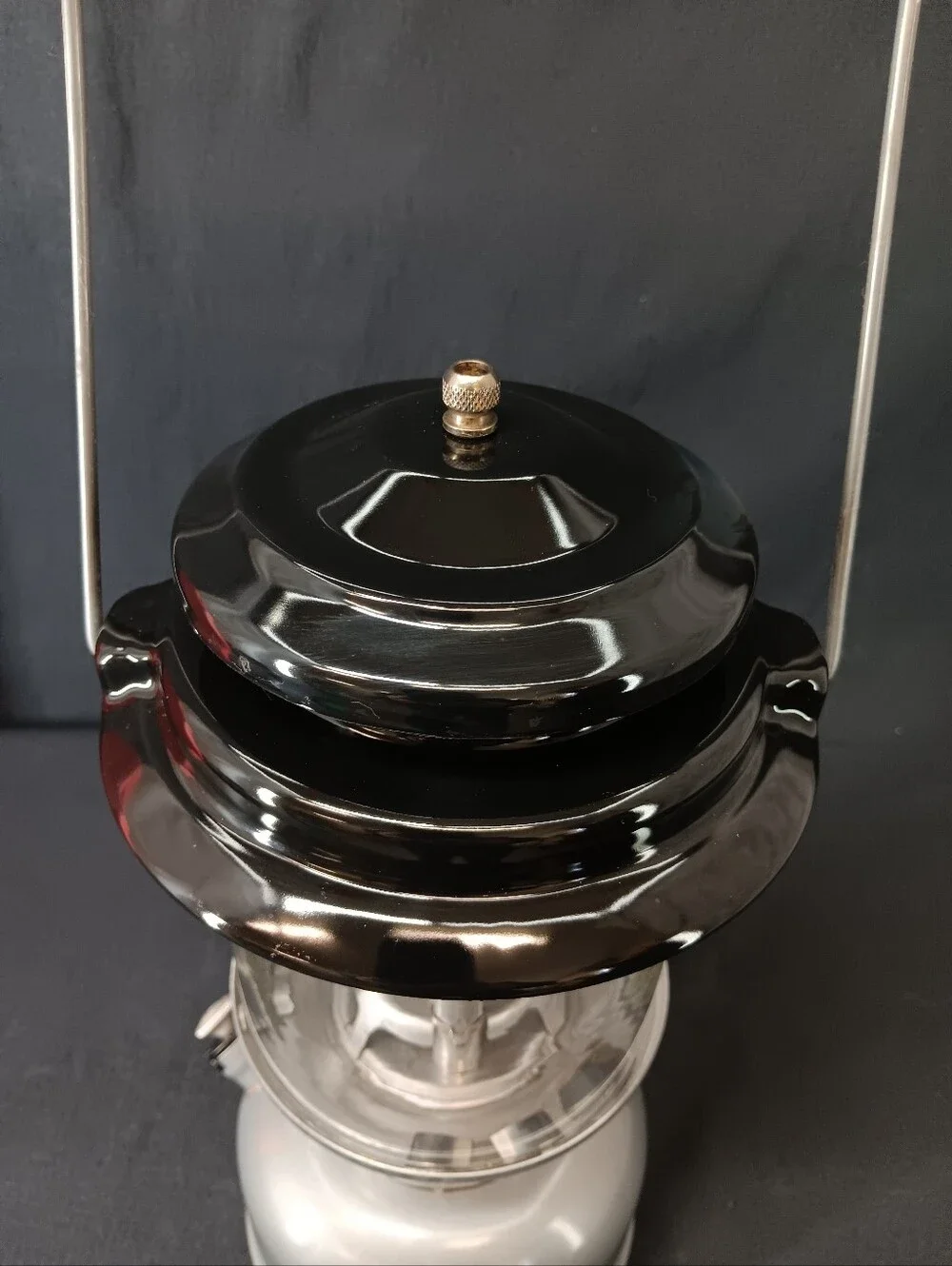 Serviced Coleman 295 Powerhouse Dual Fuel Camping Lantern W/ Red Carry Case 6/92